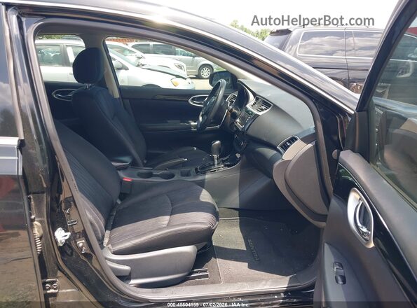 3N1AB7AP1HY233747 2017 NISSAN SENTRA Black Front interior view