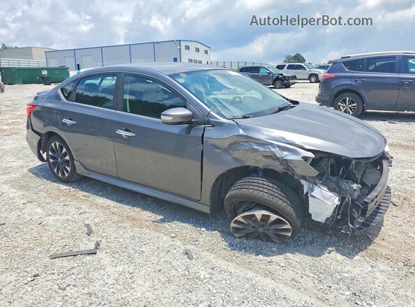 3N1AB7AP1HY240794 2017 NISSAN SENTRA Gray Delantero derecho