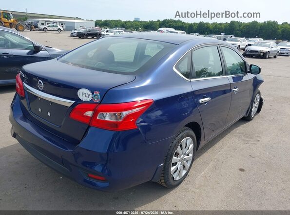 3N1AB7AP1HY245915 2017 NISSAN SENTRA Blue Հետևի աջ