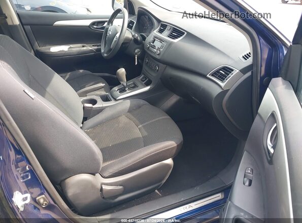 3N1AB7AP1HY245915 2017 NISSAN SENTRA Blue Սալոնի դիմացի տեսք