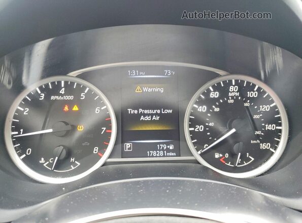3N1AB7AP1HY251178 2017 NISSAN SENTRA White Սարքավորումների վահանակի տեսք