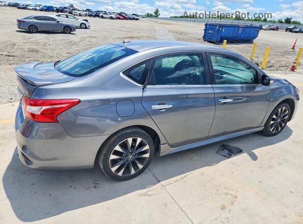 3N1AB7AP1HY254923 2017 NISSAN SENTRA Silver Tył prawy