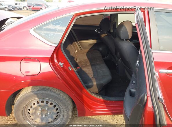 3N1AB7AP1HY273357 2017 NISSAN SENTRA Red VIN կոդի պիտակի տեսք
