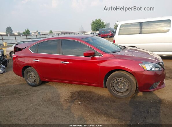 3N1AB7AP1HY273357 2017 NISSAN SENTRA Red Սալոնի 360 աստիճան տեսք
