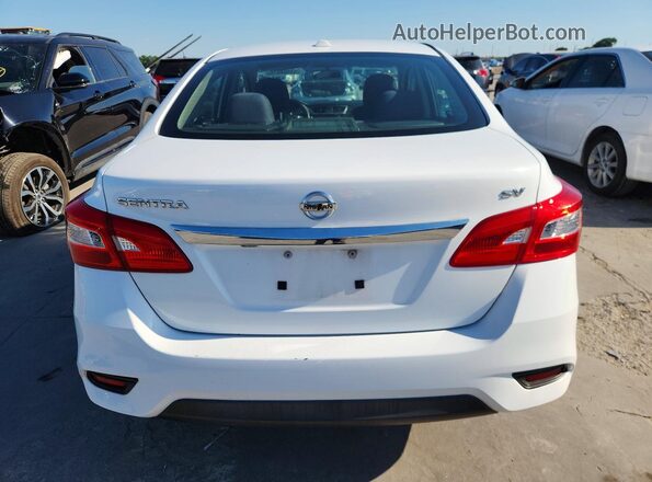 3N1AB7AP1HY275500 2017 NISSAN SENTRA White Հետևի տեսք