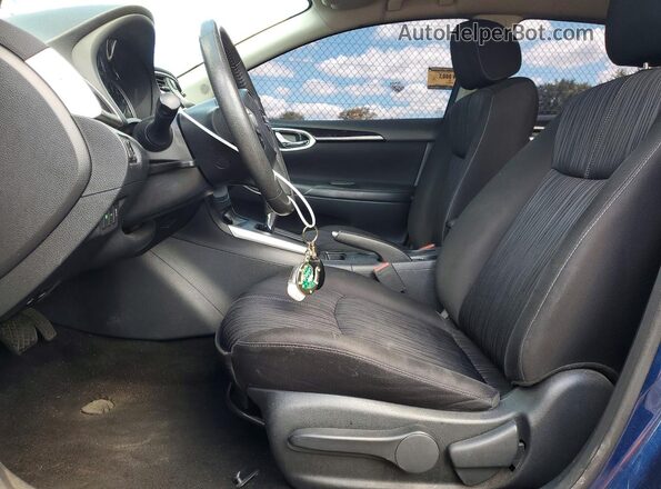 3N1AB7AP1HY284925 2017 NISSAN SENTRA Blue Սալոնի դիմացի տեսք