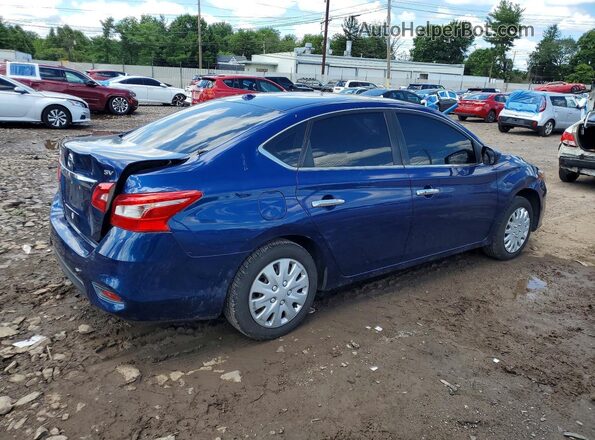 3N1AB7AP1HY284925 2017 NISSAN SENTRA Blue Հետևի աջ