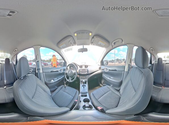 3N1AB7AP1HY284925 2017 NISSAN SENTRA Blue VIN կոդի պիտակի տեսք