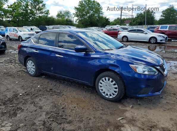 3N1AB7AP1HY284925 2017 NISSAN SENTRA Blue Առջևի աջ