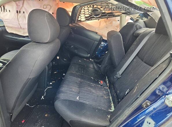 3N1AB7AP1HY287047 2017 NISSAN SENTRA Blue Widok tylnych siedzeń