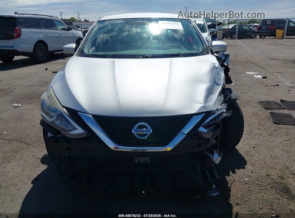 3N1AB7AP1HY302291 2017 NISSAN SENTRA Silver Widok zestawu wskaźników