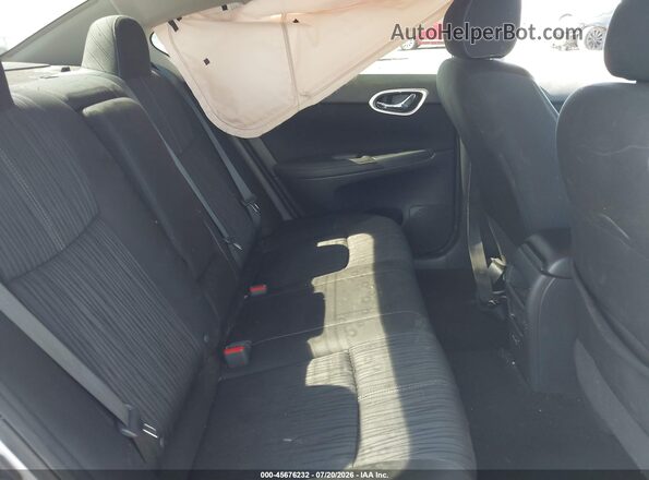 3N1AB7AP1HY302291 2017 NISSAN SENTRA Silver Widok naklejki z numerem VIN