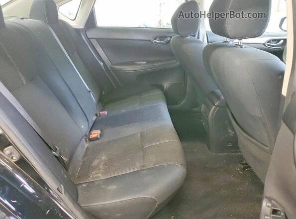 3N1AB7AP1HY302565 2017 NISSAN SENTRA Black Vista de los asientos traseros