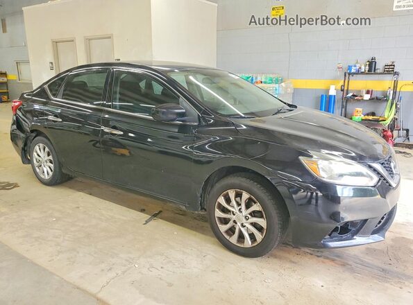 3N1AB7AP1HY302565 2017 NISSAN SENTRA Black Delantero derecho