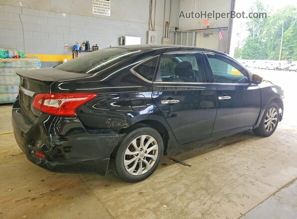 3N1AB7AP1HY302565 2017 NISSAN SENTRA Black Trasero derecho