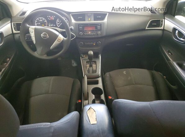 3N1AB7AP1HY302565 2017 NISSAN SENTRA Black Vista del salpicadero