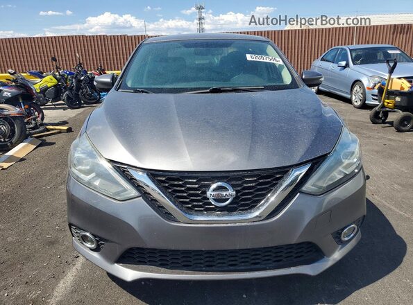 3N1AB7AP1HY304137 2017 NISSAN SENTRA Gray Widok z przodu