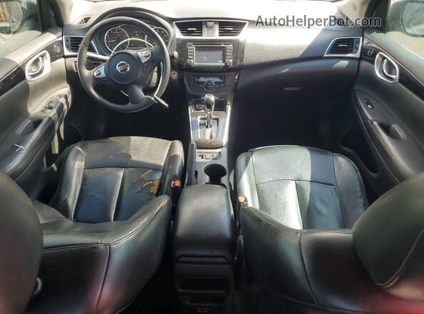 3N1AB7AP1HY304137 2017 NISSAN SENTRA Gray Widok deski rozdzielczej