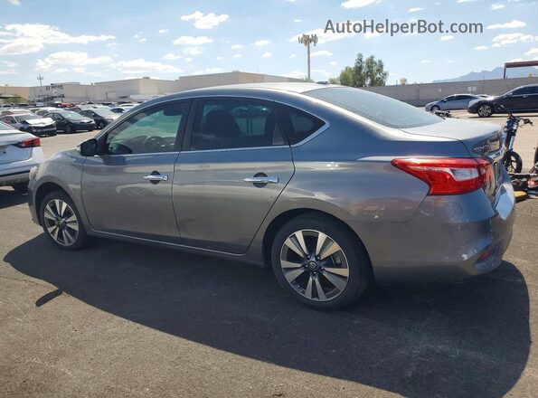 3N1AB7AP1HY304137 2017 NISSAN SENTRA Gray Tył lewy