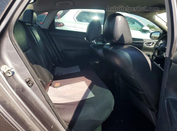 3N1AB7AP1HY304137 2017 NISSAN SENTRA Gray Widok tylnych siedzeń