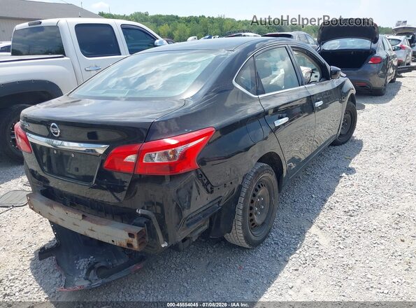 3N1AB7AP1HY304896 2017 NISSAN SENTRA Black Rear right
