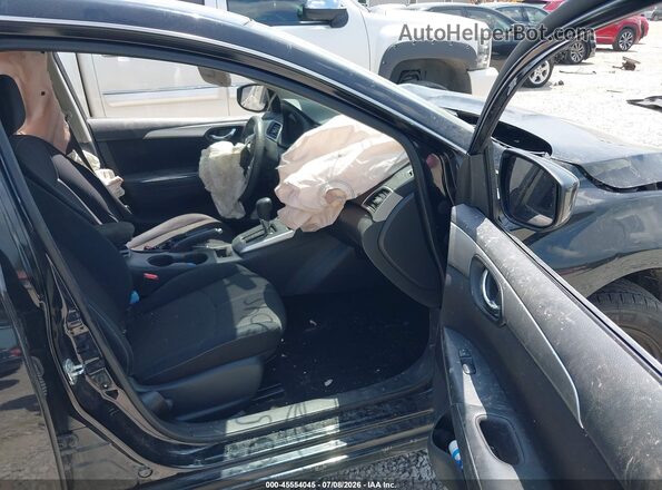 3N1AB7AP1HY304896 2017 NISSAN SENTRA Black Front interior view