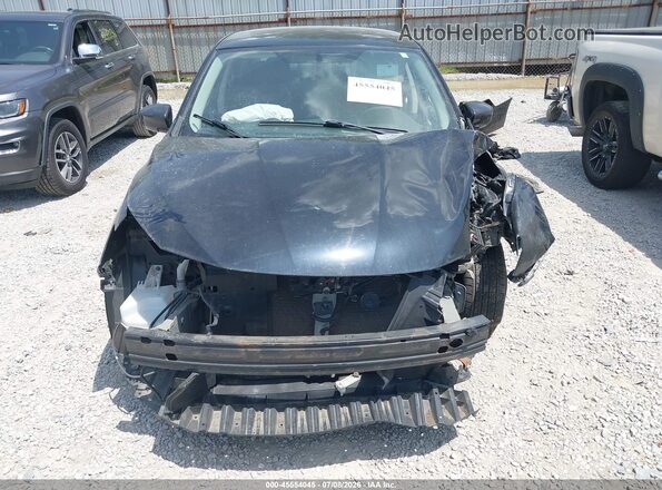 3N1AB7AP1HY304896 2017 NISSAN SENTRA Black Instrument cluster view