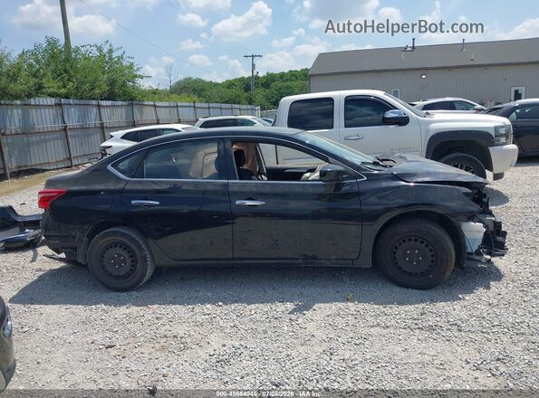 3N1AB7AP1HY304896 2017 NISSAN SENTRA Black Rear interior view