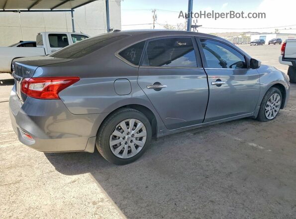 3N1AB7AP1HY321164 2017 NISSAN SENTRA Gray Rear right