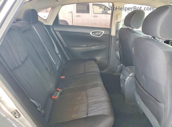 3N1AB7AP1HY321164 2017 NISSAN SENTRA Gray Rear seats view