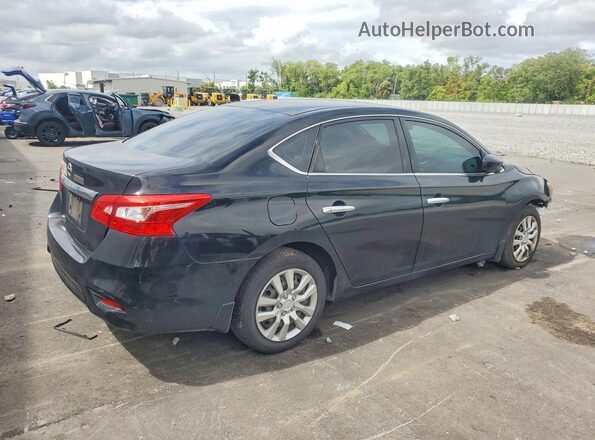 3N1AB7AP1HY324453 2017 NISSAN SENTRA Black Trasero derecho