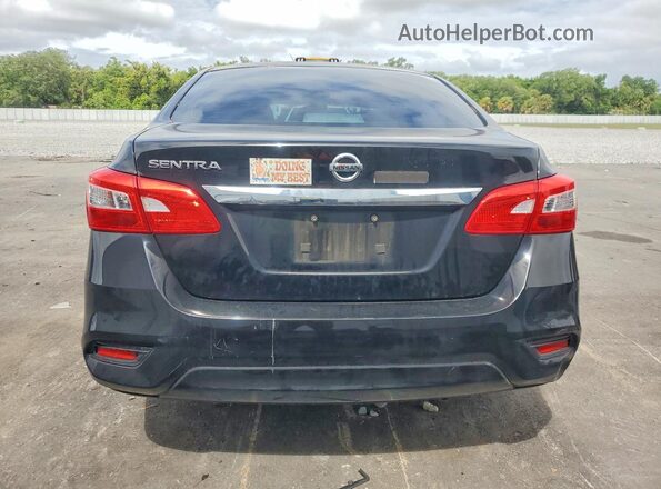 3N1AB7AP1HY324453 2017 NISSAN SENTRA Black Vista trasera