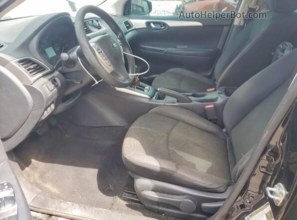 3N1AB7AP1HY324453 2017 NISSAN SENTRA Black Vista interior delantera