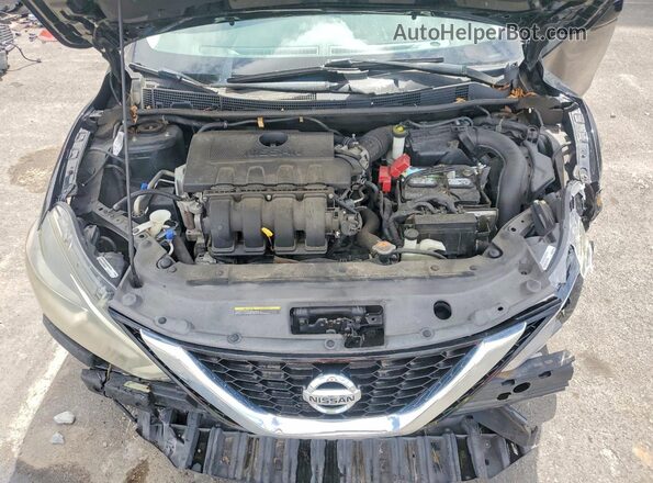 3N1AB7AP1HY324453 2017 NISSAN SENTRA Black Vista interior trasera