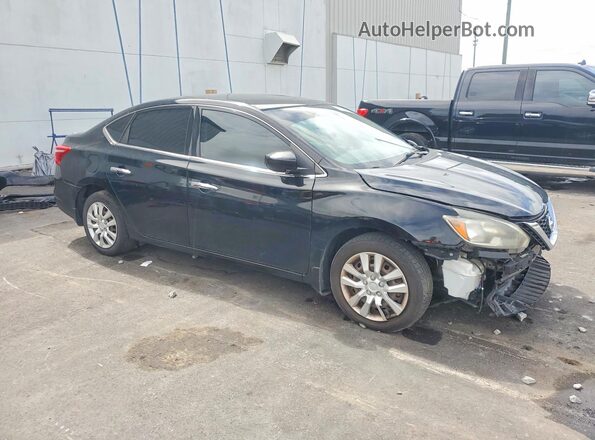 3N1AB7AP1HY324453 2017 NISSAN SENTRA Black Delantero derecho
