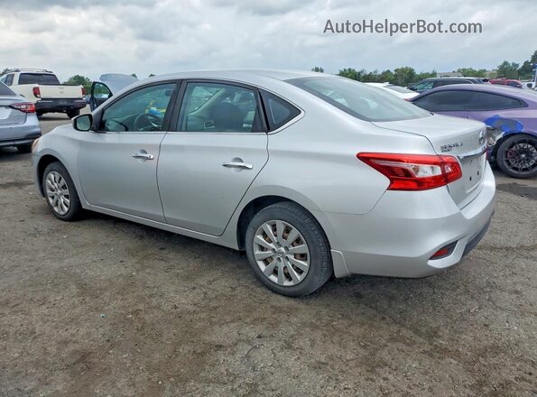 3N1AB7AP1HY326347 2017 NISSAN SENTRA Silver Tył lewy
