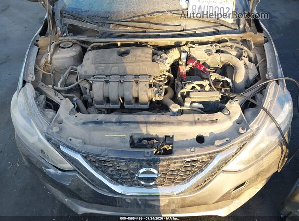 3N1AB7AP1HY342340 2017 NISSAN SENTRA Gray Вид ззаду