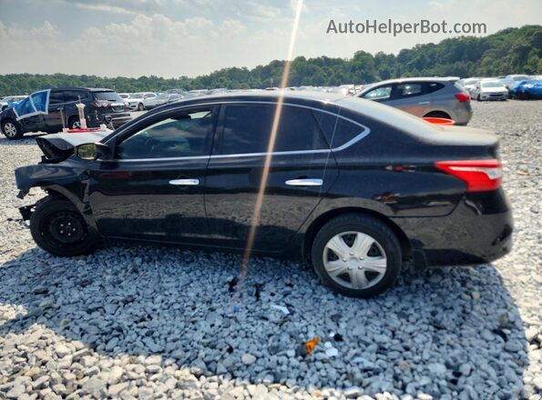 3N1AB7AP1HY367755 2017 NISSAN SENTRA Black Trasero izquierdo
