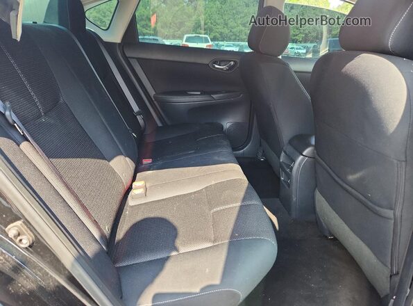 3N1AB7AP1HY367755 2017 NISSAN SENTRA Black Vista de los asientos traseros