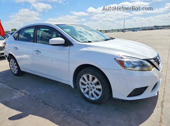 3N1AB7AP1HY373653 2017 NISSAN SENTRA White წინა მარჯვენა