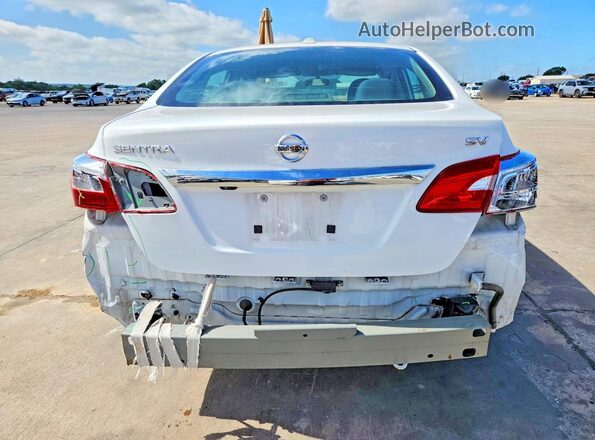 3N1AB7AP1HY373653 2017 NISSAN SENTRA White უკანა ხედი