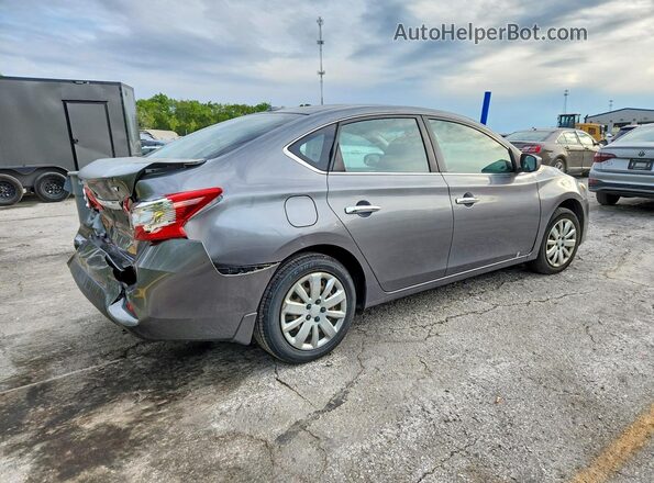 3N1AB7AP1HY383907 2017 NISSAN SENTRA Gray უკანა მარჯვენა