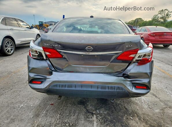 3N1AB7AP1HY383907 2017 NISSAN SENTRA Gray უკანა ხედი