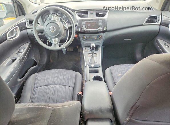 3N1AB7AP1HY383907 2017 NISSAN SENTRA Gray წინა პანელის ხედი
