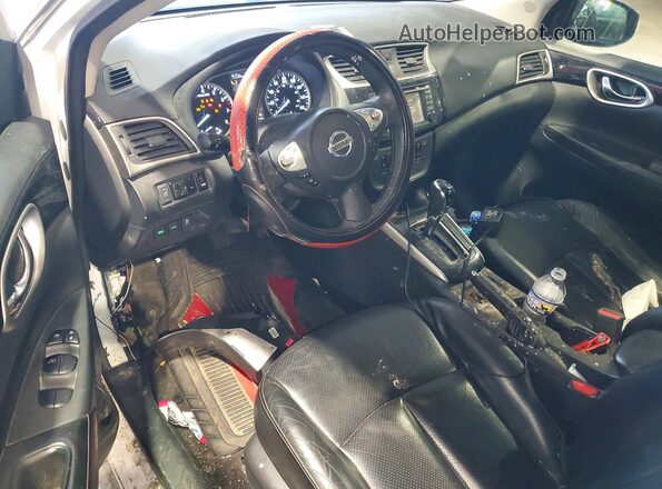 3N1AB7AP1HY391764 2017 NISSAN SENTRA White Vista del salpicadero