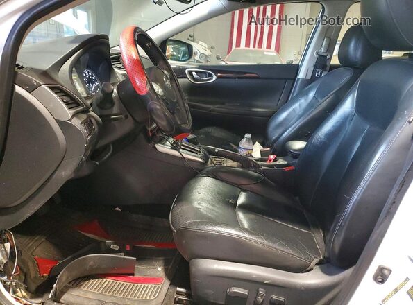 3N1AB7AP1HY391764 2017 NISSAN SENTRA White Vista interior delantera