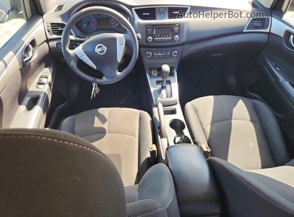 3N1AB7AP1HY401466 2017 NISSAN SENTRA Gray Առջևի վահանակի տեսք