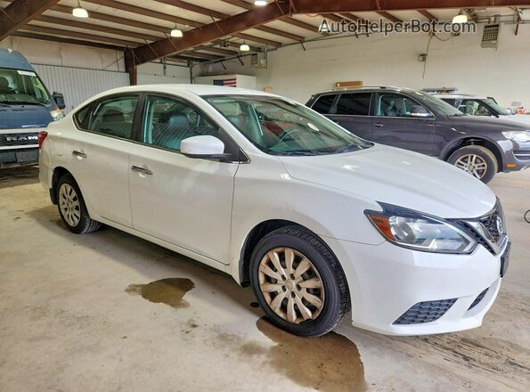 3N1AB7AP1HY408627 2017 NISSAN SENTRA White Przód prawy