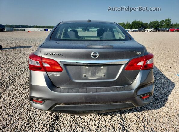 3N1AB7AP1JL621029 2018 NISSAN SENTRA Серый Вид сзади