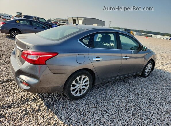 3N1AB7AP1JL621029 2018 NISSAN SENTRA Серый Задняя правая четверть